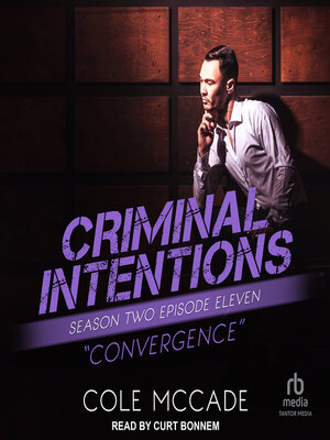 cover image of Criminal Intentions